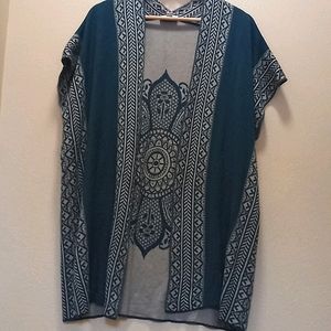 Great northwest indigo sweater (866)